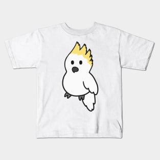 Cute White Cockatoo Kids T-Shirt